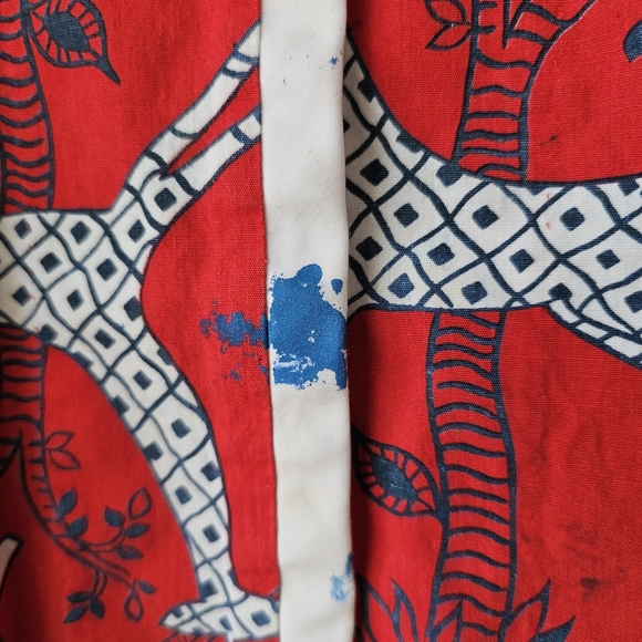 Vintage Button-Down Housedress, Robe, Dressing Gown, Smock - Picture 13 of 15